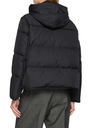 背面 - 点击放大 - YVES SALOMON - Fur-Lined Hooded Down Jacket