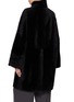 背面 - 点击放大 - YVES SALOMON - Long-Sleeve Shearling Coat