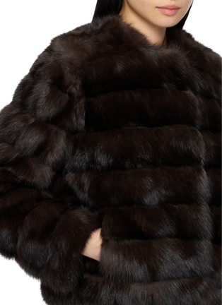  - YVES SALOMON - Sable Fur Jacket