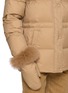  - YVES SALOMON - Detachable Fur Trims Technical Down Jacket