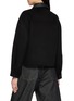 背面 - 点击放大 - YVES SALOMON - Contrast Collar Button Up Jacket