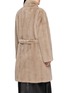 背面 - 点击放大 - YVES SALOMON - Stand Collar Belted Fur Coat