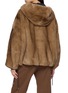 背面 - 点击放大 - YVES SALOMON - Reversible Hooded Fur Jacket