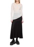 模特儿示范图 - 点击放大 - RICK OWENS - Long Sleeve Rib Top