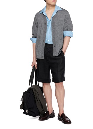 模特儿示范图 - 点击放大 - TOMORROWLAND - V-Neck Knit Cardigan