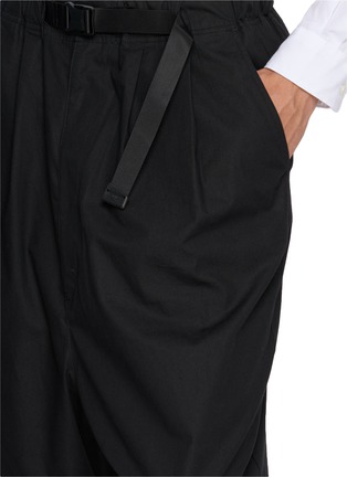  - COMME DES GARÇONS HOMME - Cotton Twill Belt Trousers