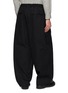 背面 - 点击放大 - COMME DES GARÇONS HOMME - Elasticated Waistband Wide Leg Cotton Twill Pants