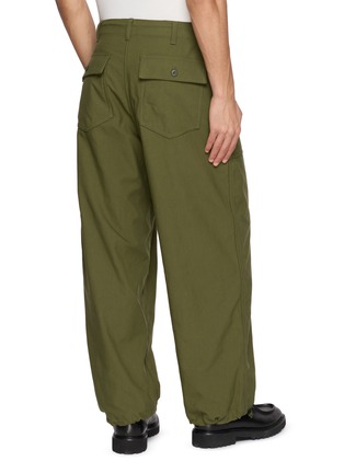 背面 - 点击放大 - COMME DES GARÇONS HOMME - Panelled Straight Leg Pants