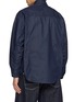 背面 - 点击放大 - COMME DES GARÇONS HOMME - Laminated Triple-Layer Lightweight Denim Shirt