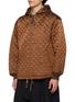 细节 - 点击放大 - COMME DES GARÇONS HOMME - Reversible Hooded Quilted Cotton Oxford Jacket