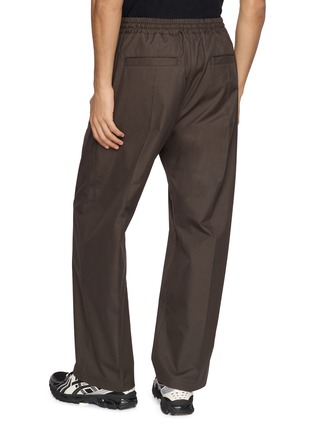 背面 - 点击放大 - COMME DES GARÇONS HOMME - Elasticated Brushed Cotton Twill Pants
