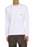 首图 - 点击放大 - COMME DES GARÇONS HOMME - Long Sleeve Logo Print Cotton Jersey T-shirt
