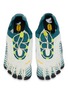 模特儿示范图 - 点击放大 - VIBRAM FIVEFINGERS - Groundplay LS Flat Women's Sneakers