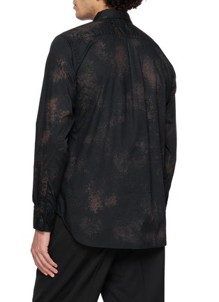 背面 - 点击放大 - COMME DES GARÇONS HOMME DEUX - Long Sleeve Paint Splotch Cotton Broadcloth Shirt
