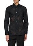 首图 - 点击放大 - COMME DES GARÇONS HOMME DEUX - Long Sleeve Paint Splotch Cotton Broadcloth Shirt