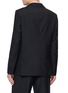 背面 - 点击放大 - COMME DES GARÇONS HOMME DEUX - Double Breasted Double Lapel Shadow Stripe Blazer