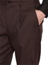  - COMME DES GARÇONS HOMME DEUX - Pleated Straight Leg Wool Melange Pants