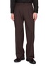 首图 - 点击放大 - COMME DES GARÇONS HOMME DEUX - Pleated Straight Leg Wool Melange Pants