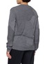 背面 - 点击放大 - COMME DES GARÇONS HOMME DEUX - Patchwork Knit Wool Sweater
