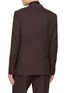 背面 - 点击放大 - COMME DES GARÇONS HOMME DEUX - Single Breasted Wool Melange Blazer