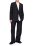 模特儿示范图 - 点击放大 - COMME DES GARÇONS HOMME DEUX - Shadow Stripe Straight Leg Pants