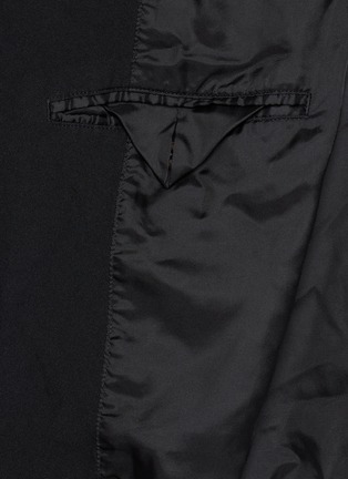  - COMME DES GARÇONS HOMME DEUX - Single Breasted Contrast Button Oxford Blazer