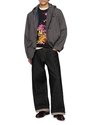 模特儿示范图 - 点击放大 - COMME DES GARÇONS SHIRT - Paint Splotches T-Shirt