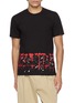 首图 - 点击放大 - COMME DES GARÇONS SHIRT - Paint Drip Hem T-Shirt