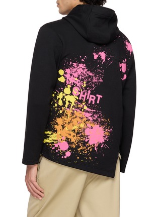 背面 - 点击放大 - COMME DES GARÇONS SHIRT - Paint Splotches Zip Up Hoodie