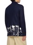 背面 - 点击放大 - COMME DES GARÇONS SHIRT - Paint Drip Hem Single Breasted Blazer