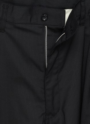  - COMME DES GARÇONS SHIRT - Pinstripe Wide Shorts