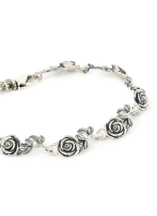 细节 - 点击放大 - EMANUELE BICOCCHI - Rose Sterling Silver Bracelet