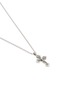 细节 - 点击放大 - EMANUELE BICOCCHI - Small Avelli Cross Sterling Silver Necklace