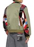 背面 - 点击放大 - KHOKI - Quilted Patchwork Bomber Jacket