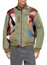首图 - 点击放大 - KHOKI - Quilted Patchwork Bomber Jacket