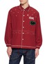 首图 - 点击放大 - KHOKI - Cross-Stitch Embroidered Coach Jacket