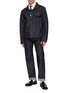 模特儿示范图 - 点击放大 - LEVI'S - 1955 501® 直筒牛仔长裤