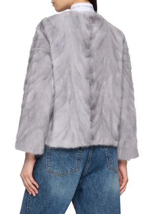 背面 - 点击放大 - YVES SALOMON - Cropped Fur Jacket