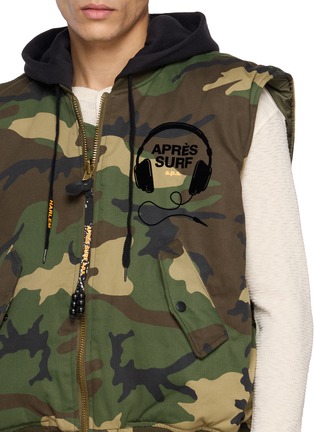  - APRÈS SURF A.P.S. - Cedric Camouflage Hooded Gilet