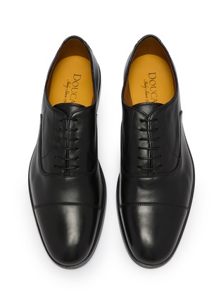 细节 - 点击放大 - DOUCAL'S - Cap-Toe Leather Oxford Shoes