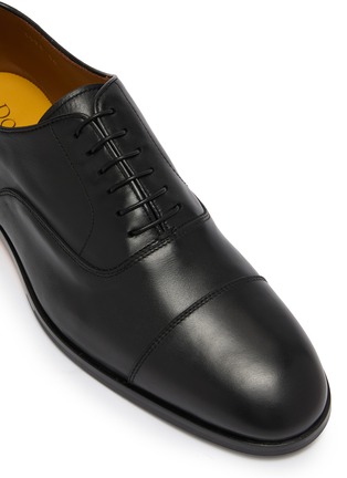 细节 - 点击放大 - DOUCAL'S - Cap-Toe Leather Oxford Shoes