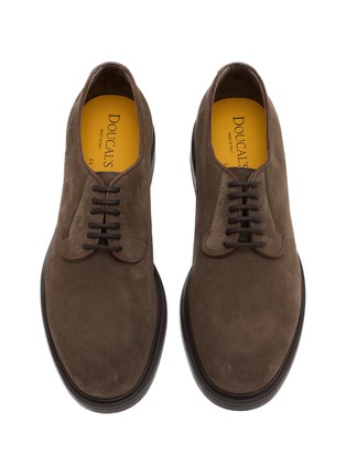 细节 - 点击放大 - DOUCAL'S - Suede Derby Shoes