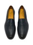 细节 - 点击放大 - DOUCAL'S - Adler Grained Leather Penny Loafers