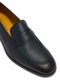 细节 - 点击放大 - DOUCAL'S - Adler Grained Leather Penny Loafers