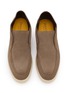 细节 - 点击放大 - DOUCAL'S - Suede Slip On Sneakers