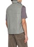 背面 - 点击放大 - AURALEE - Stand Collar Silk Fleece Vest
