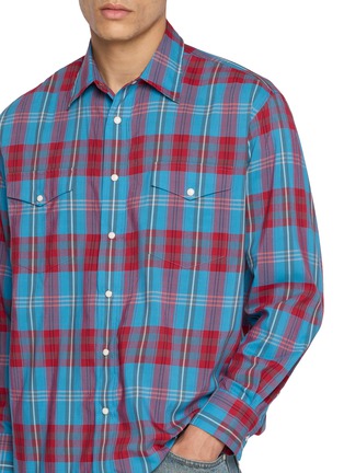  - AURALEE - Check Button Up Shirt
