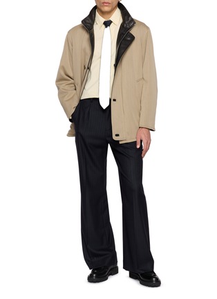 模特儿示范图 - 点击放大 - AURALEE - Reversible Half Coat
