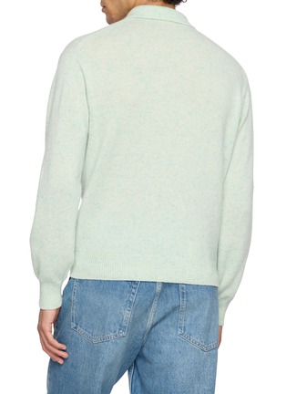 背面 - 点击放大 - AURALEE - Knit Cashmere Polo