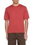 首图 - 点击放大 - AURALEE - Striped Wool Jersey T-shirt